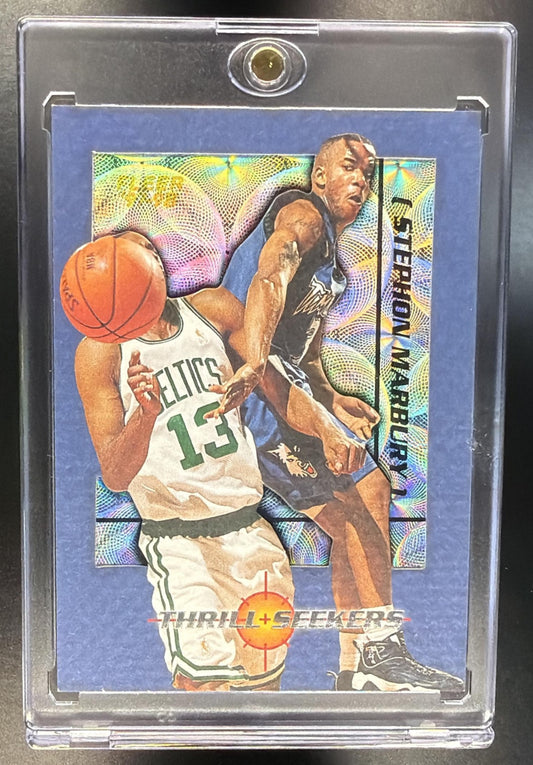 1997-98 Fleer Stephon Marbury #8TS Thrill Seekers