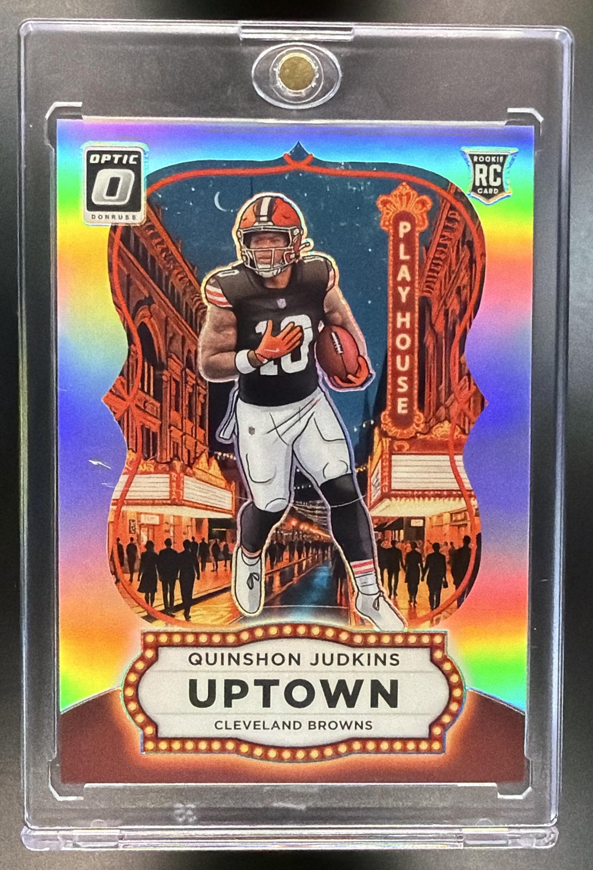 2025 Panini Donruss Optic Quinshon Judkins #17 Uptown RC SSP Browns