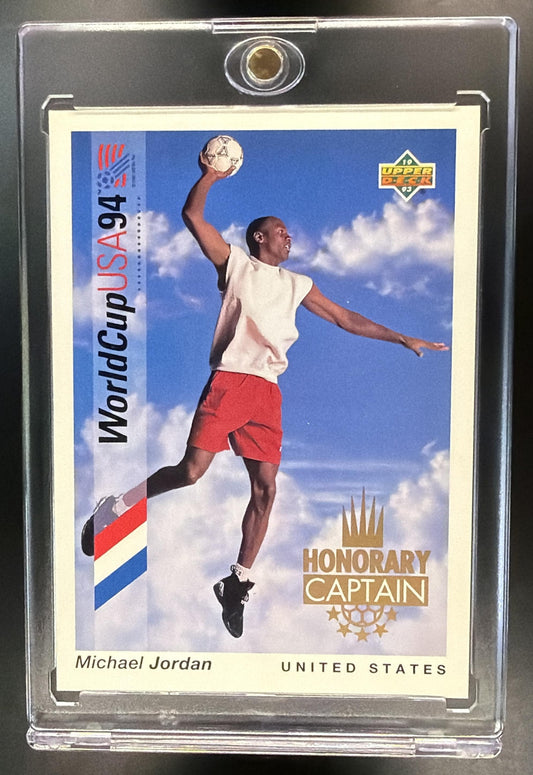 1993 Upper Deck World Cup Preview English/Spanish Michael Jordan #HC3 Honorary Captains