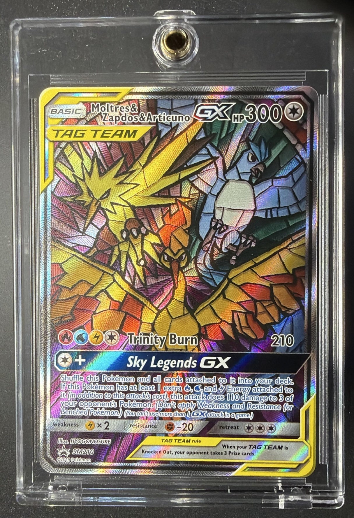 2019 Pokemon XY Series Moltres Zapdos Tag Team #21