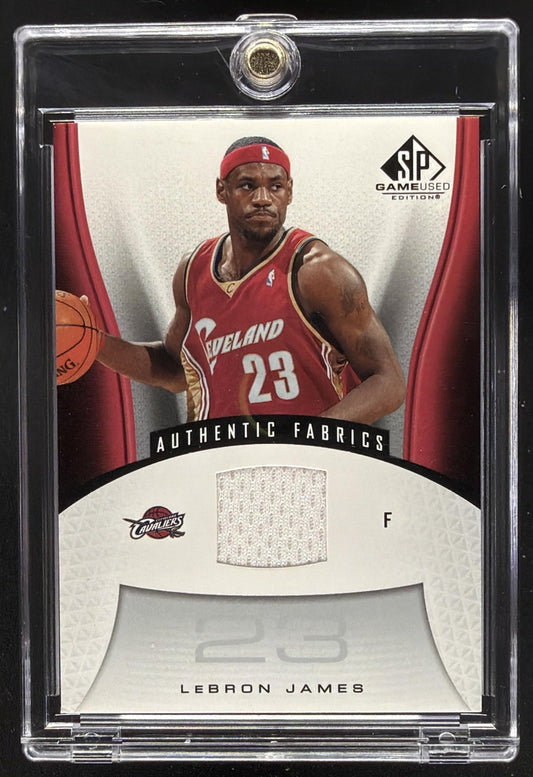 2006-07 SP Game Used LeBron James #116 Authentic Fabric Patch