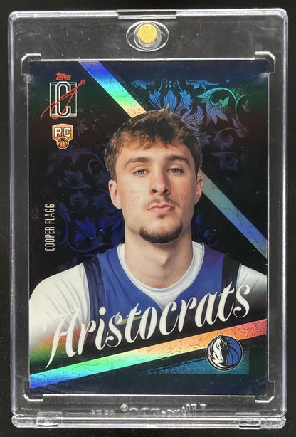 2025-26 Topps Signature Class Cooper Flagg #AR-21 Aristocrats RC SSP