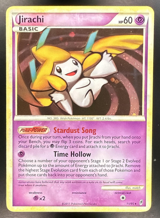 2011 Pokemon Call of Legends Jirachi 11/95 Holo NM