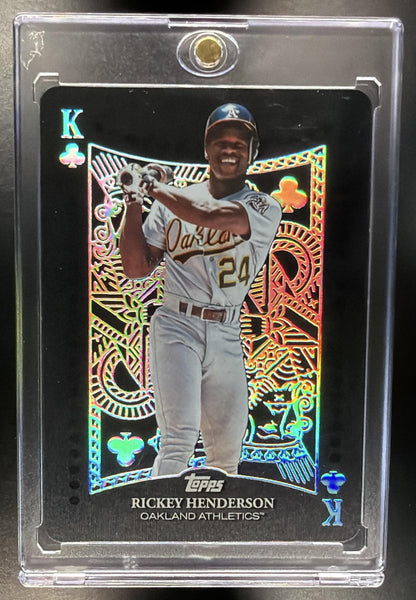 2026 Topps Series 1 Rickey Henderson #AK-11 All Kings SSP