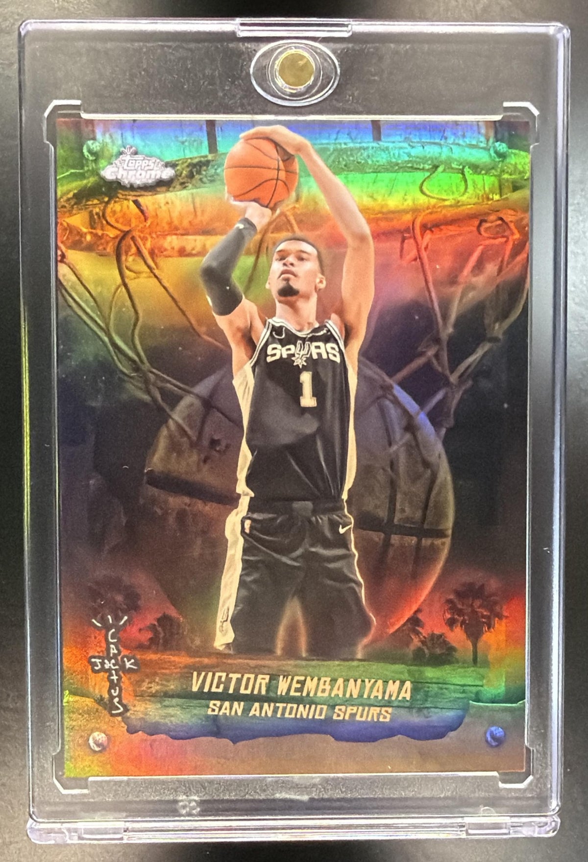 2025-26 Topps Chrome x Cactus Jack Victor Wembanyama #AST-13 Astrovision