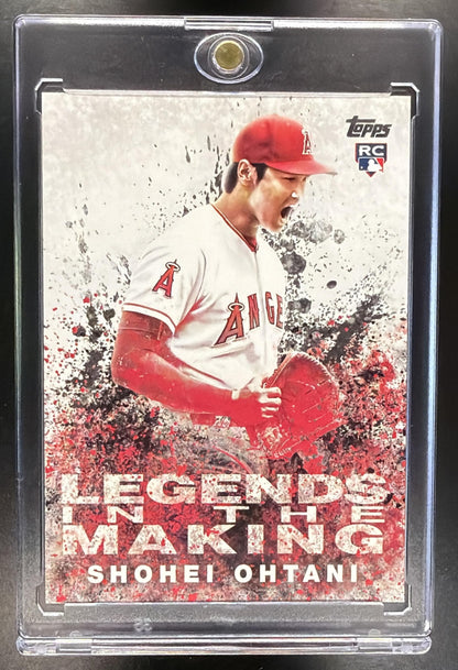 2018 Topps Update Shohei Ohtani #LITM-21 Legends in the Making RC Angles