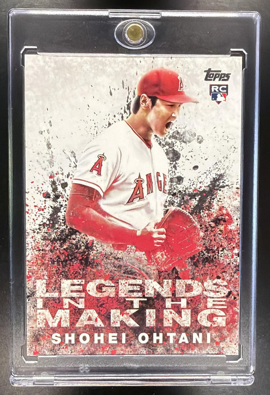 2018 Topps Update Shohei Ohtani #LITM-21 Legends in the Making RC Angles