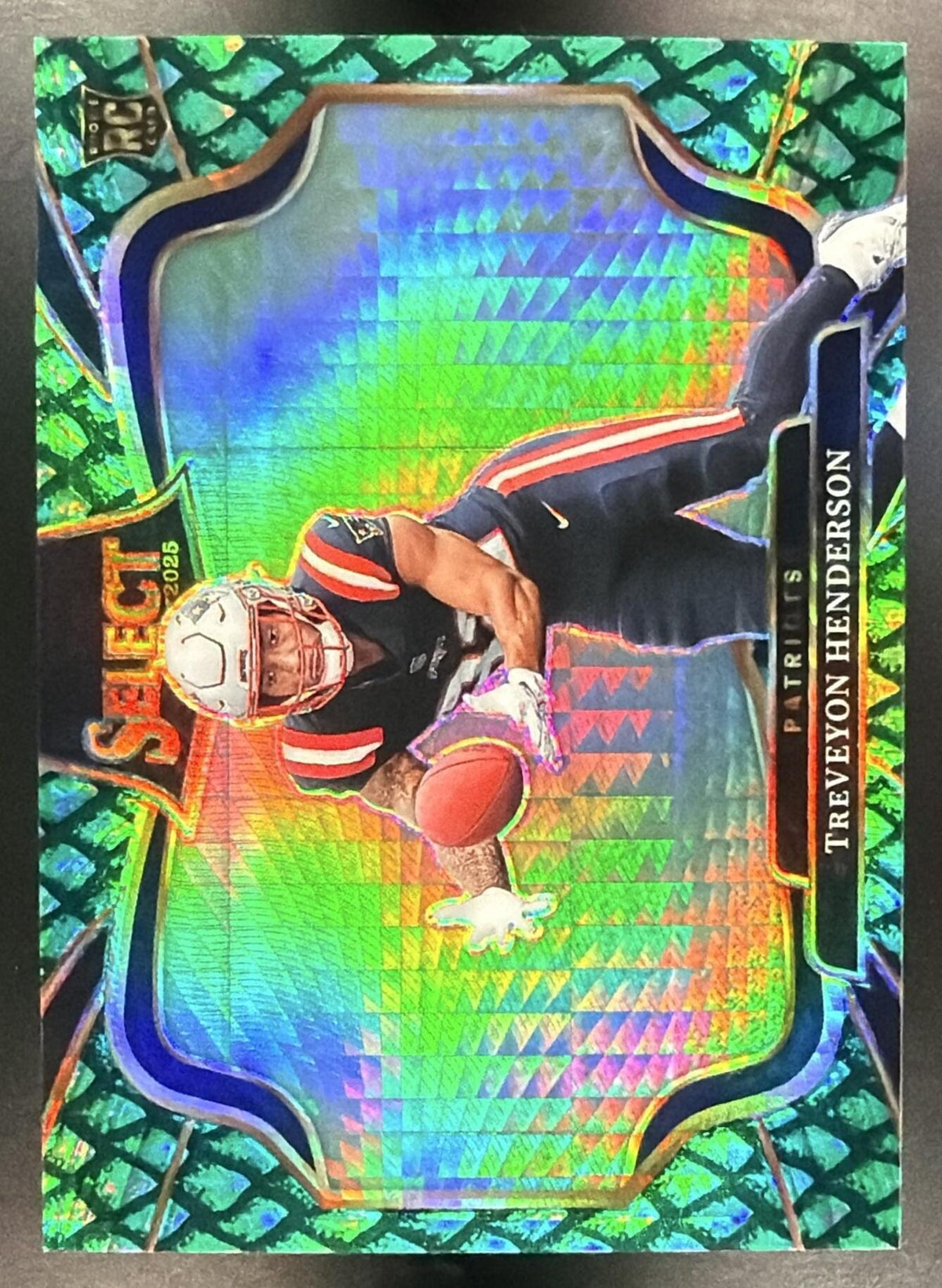 2025 Panini Select TreVeyon Henderson #478 Field Level Dragon Scale Prizm /50 RC