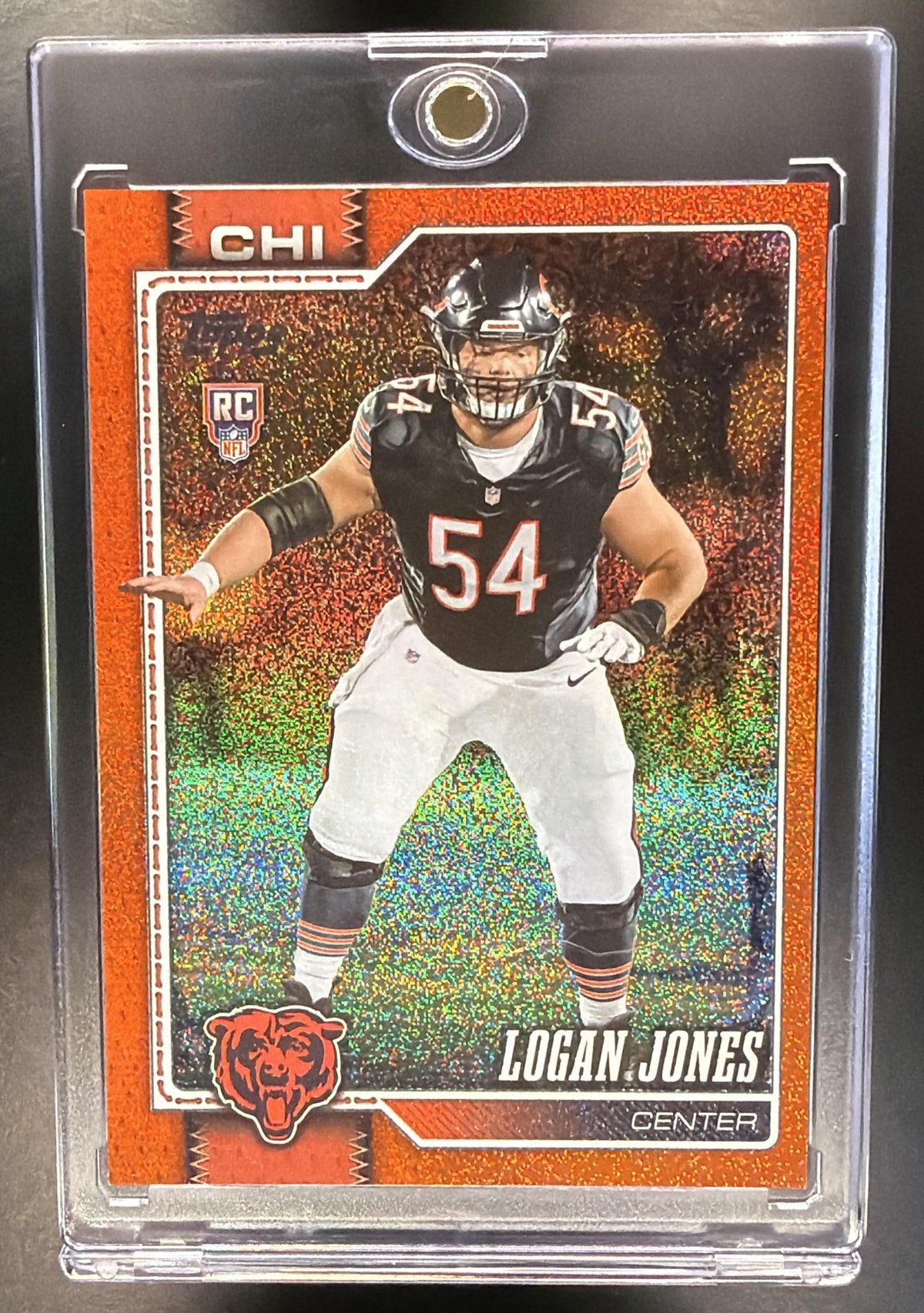 2026 Topps Logan Jones #359 Orange Diamante Foil 14/25 RC