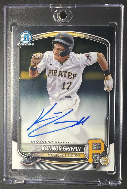 2025 Bowman Konnor Griffin #CPA-KG Chrome Prospect Auto