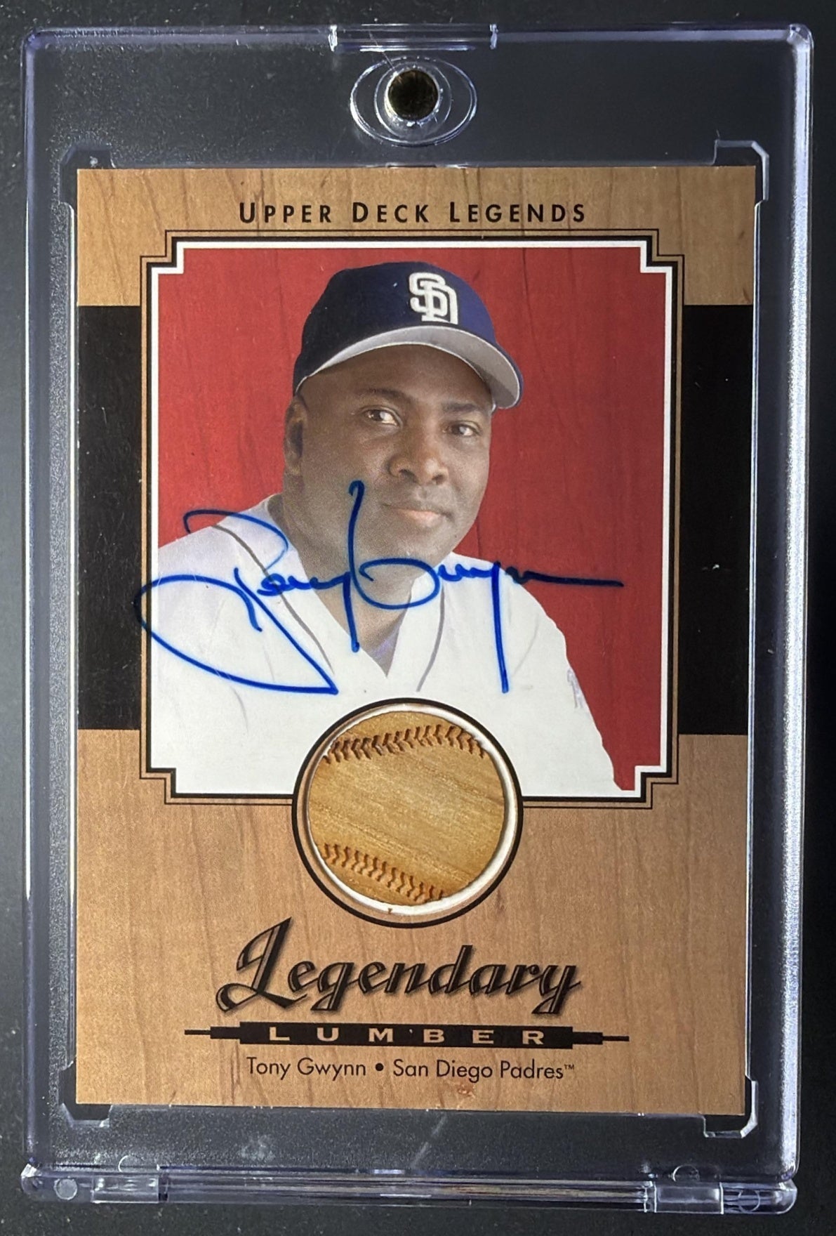 2001 Upper Deck Legends Tony Gwynn #L-TG Legendary Lumber