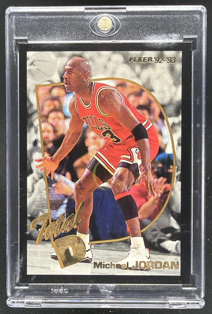 1992-93 Fleer Michael Jordan #5 Total D