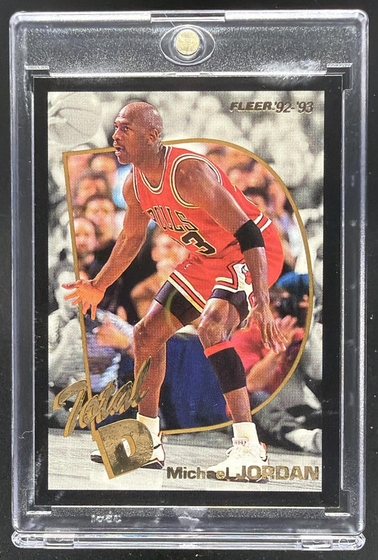 1992-93 Fleer Michael Jordan #5 Total D