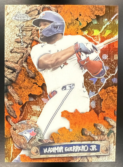 2026 Topps Chrome x Cactus Jack Vladimir Guerrero Jr. #20 Orange Refractor 12/25