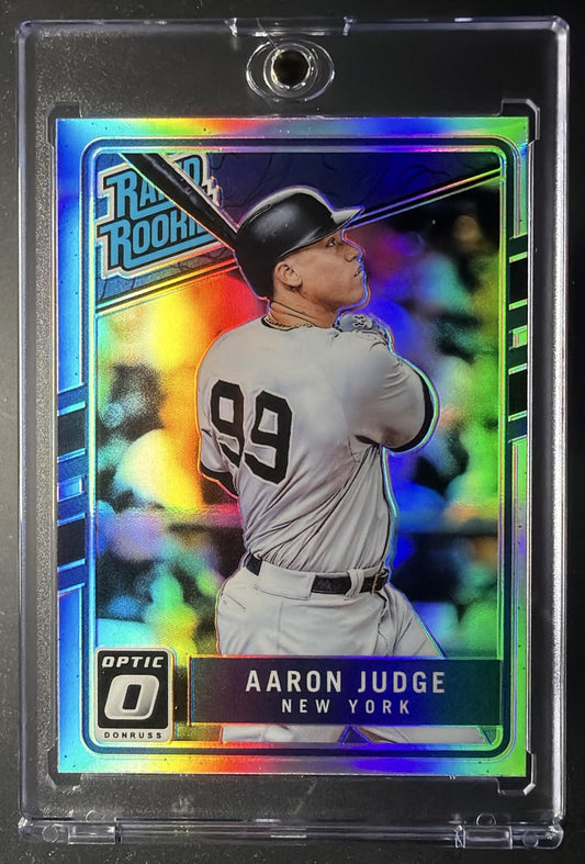 2017 Panini Donruss Optic Aaron Judge #38 RC Holo Rated Rookie