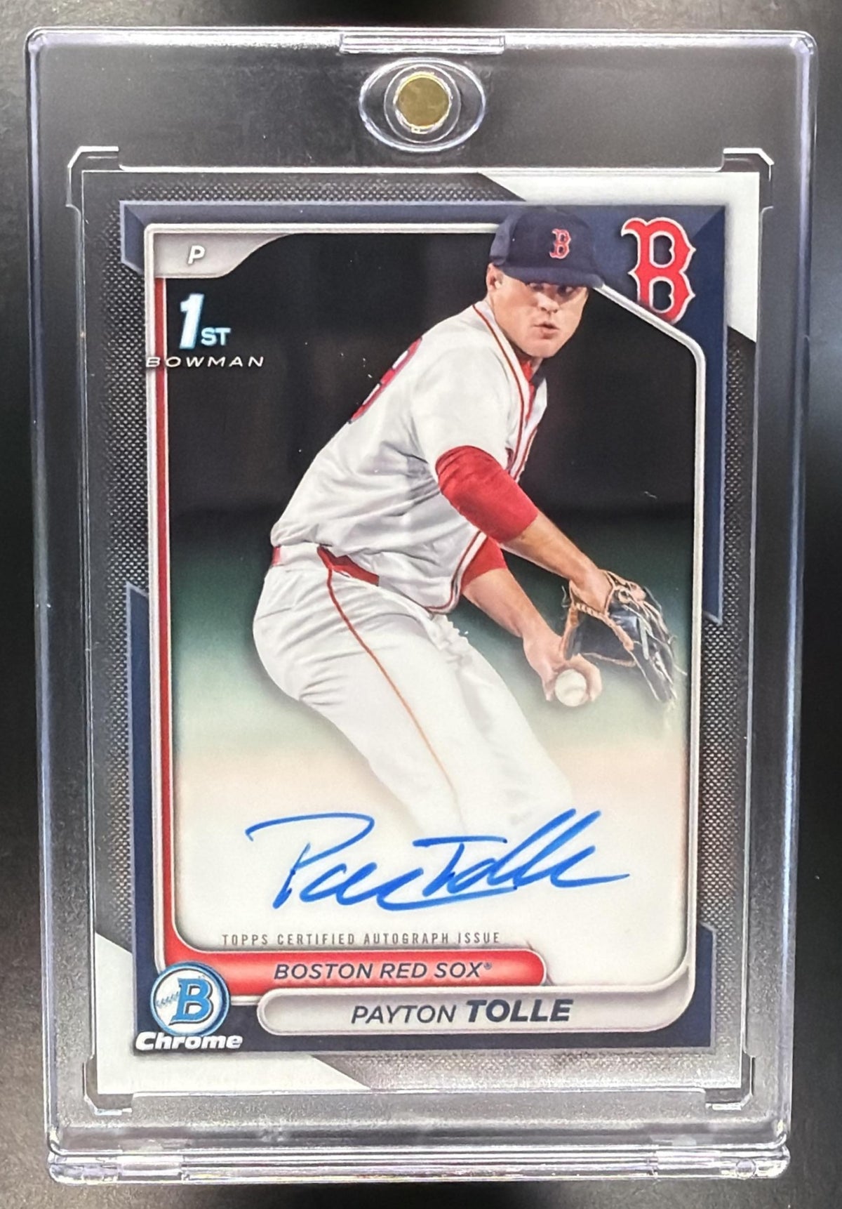 2024 Bowman Draft Payton Tolle #CPA-PT Chrome Auto 1st Prospect
