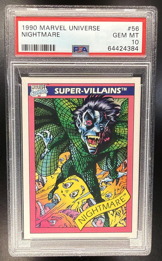 1990 Impel Marvel Universe Nightmare #56 PSA 10