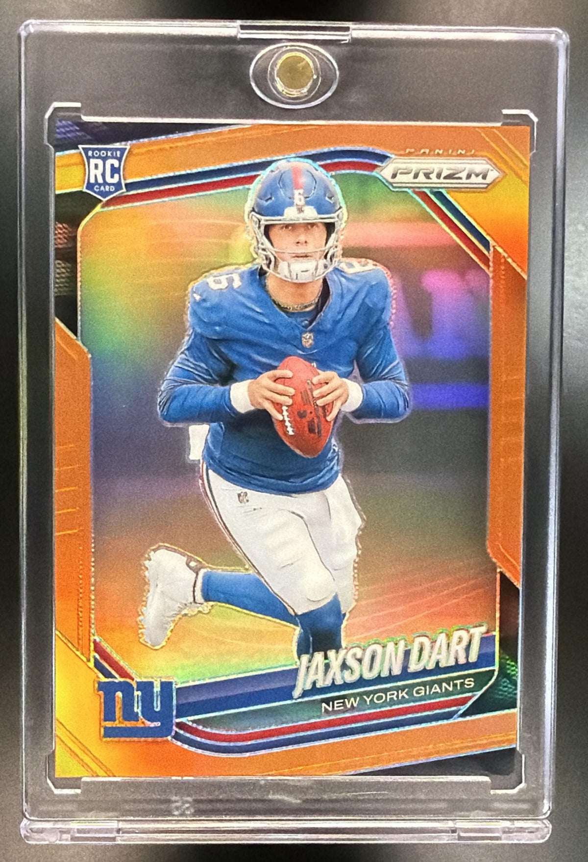 2025 Panini Prizm Jaxson Dart #332 Orange 136/249 RC