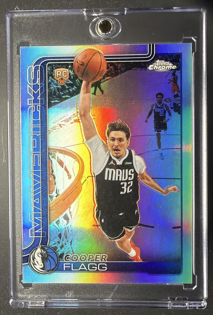 2025-26 Topps Chrome Update Cooper Flagg #151 Refractor RC