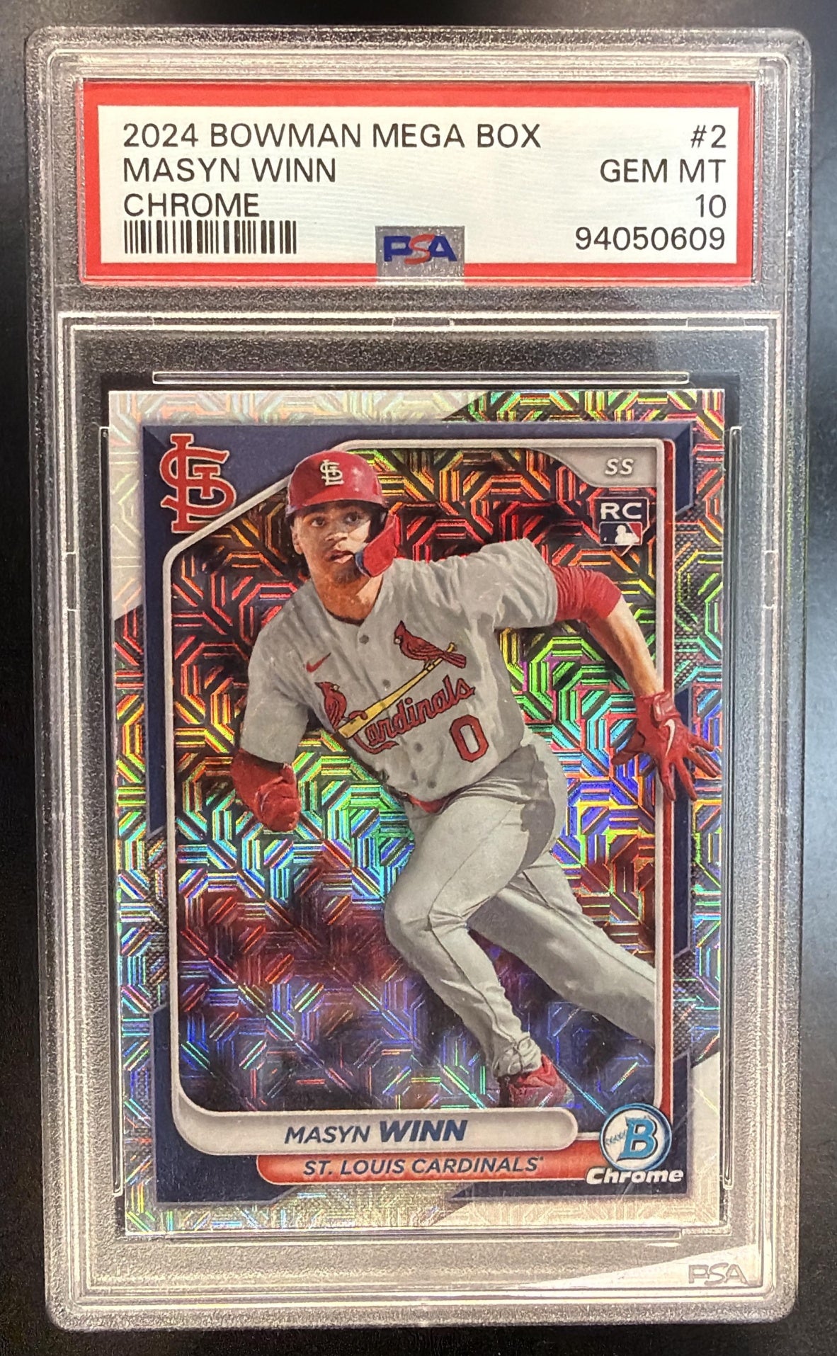 2024 Bowman Mega Box Masyn Winn #2 PSA 10
