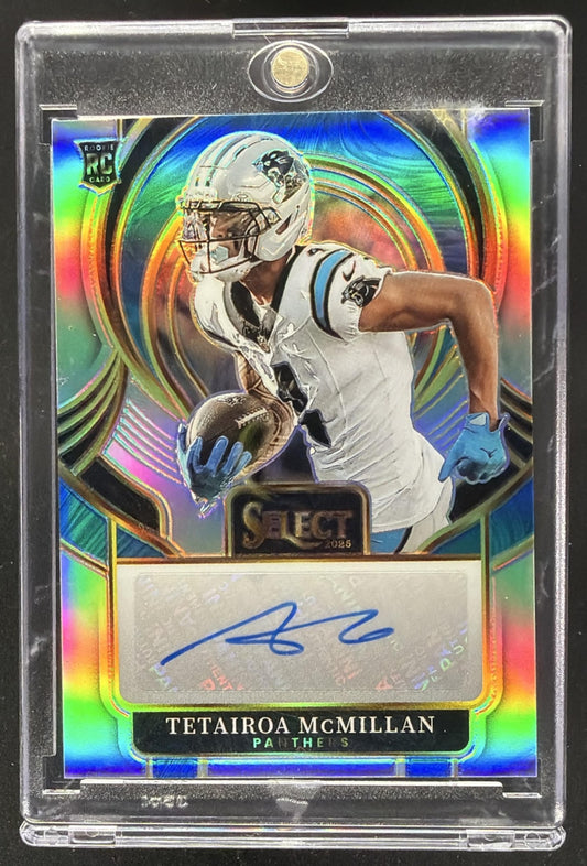 2024 Panini Select Tetairoa McMillan #523 2025 Auto