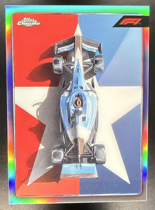2026 Topps Chrome Formula 1 F1 Art Du Grand Prix #ADGP-US Case Hit