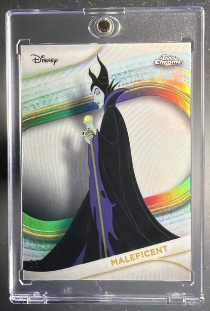 2025 Topps Chrome Disney Maleficent #119 Refractor White /30