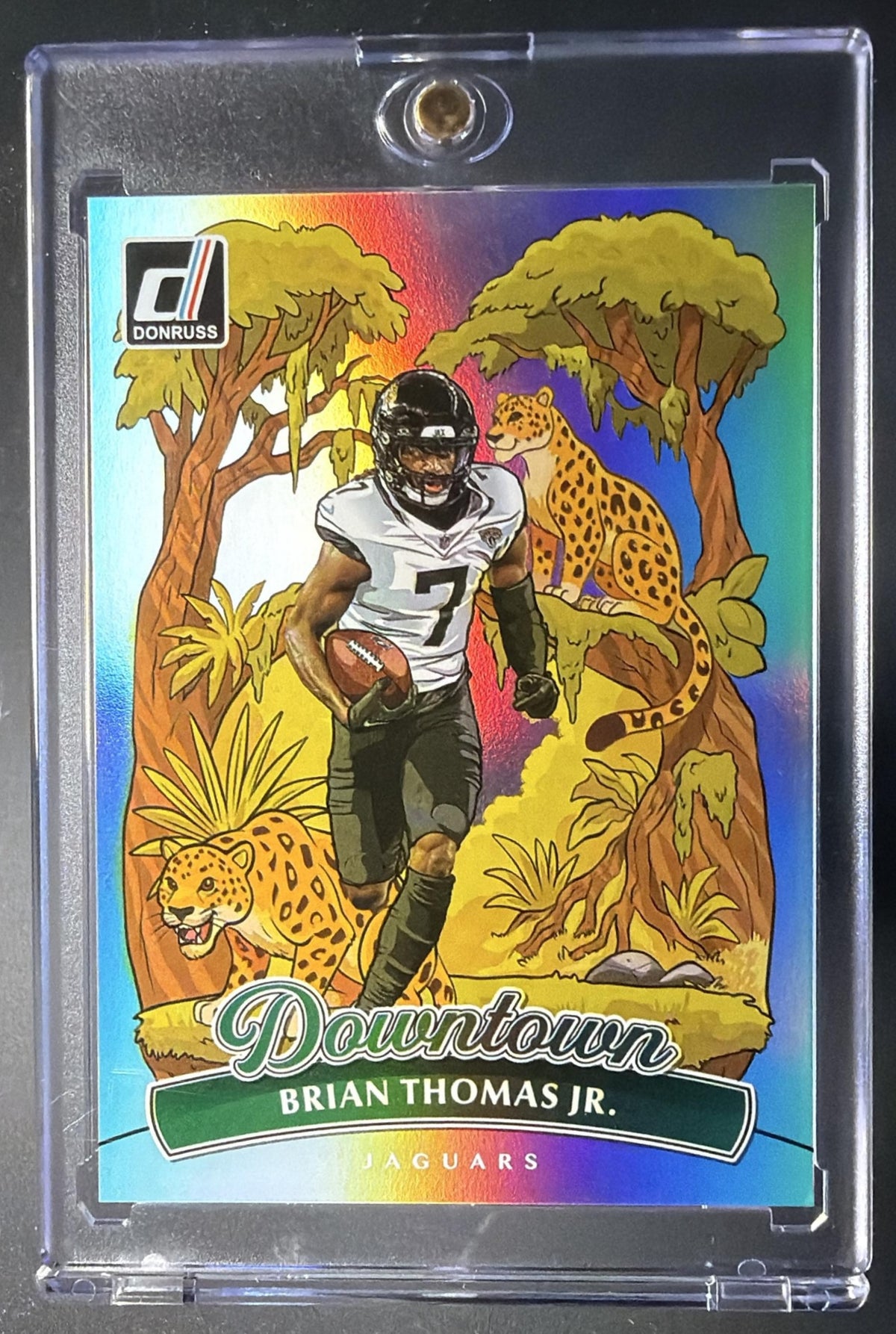 2025 Panini Donruss Brian Thomas Jr. #2 Downtown SP Case Hit