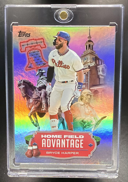 2023 Topps Bryce Harper #HA-7 Home Field Advantage