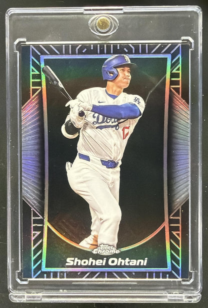 2025 Topps Chrome Shohei Ohtani #SE-1 Shadow Etch