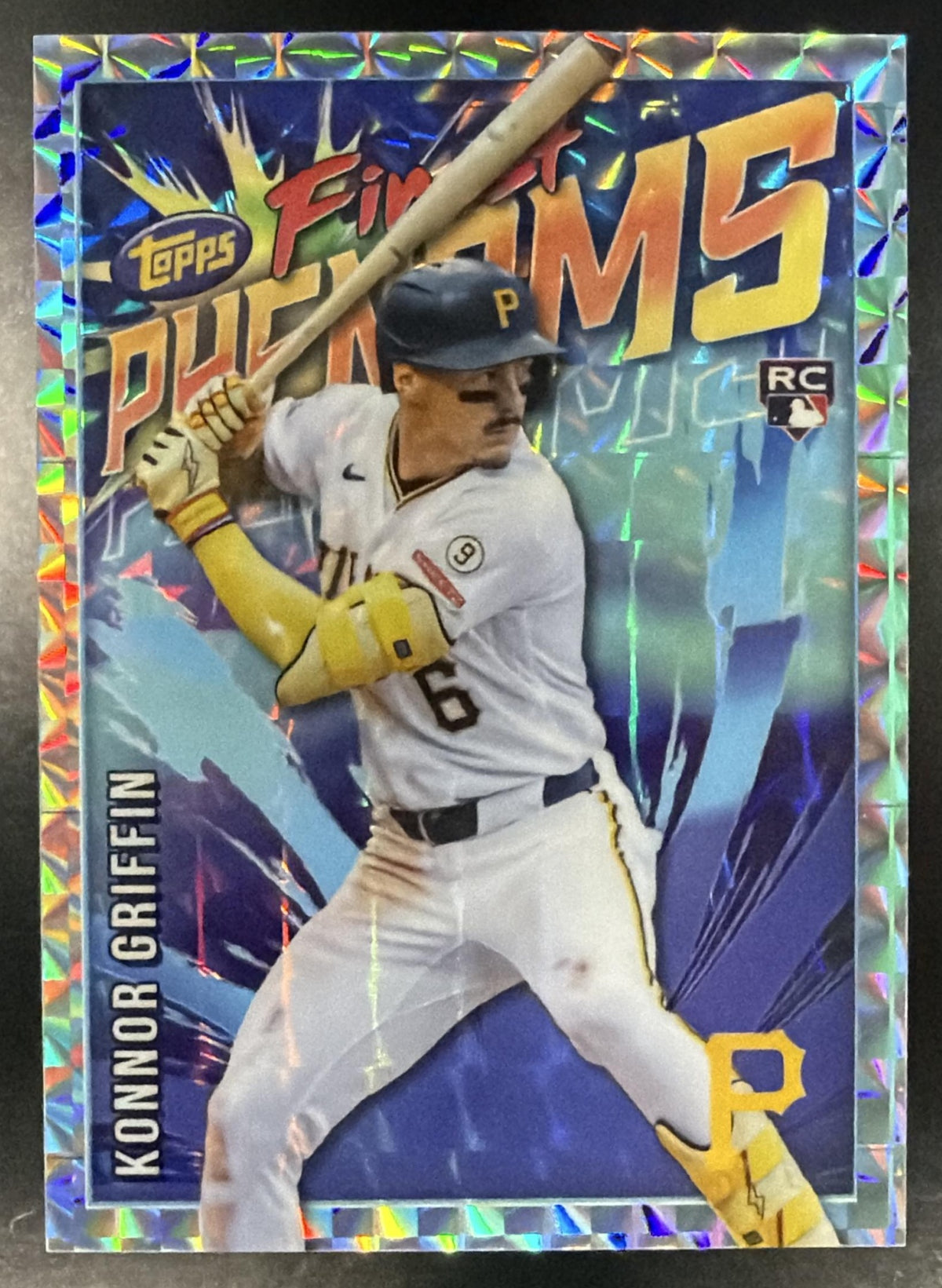 2026 Topps Finest Konnor Griffin #FF-19 Phenoms Geometric Refractor RC Pirates