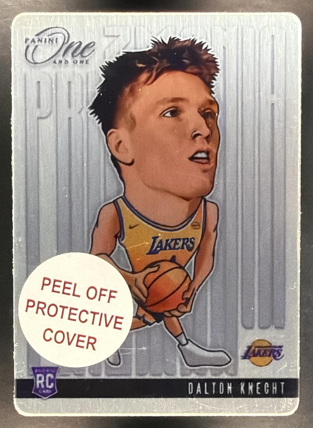 2024-25 Panini One and One Basketball Dalton Knecht #6 Prizmania SSP Case Hit