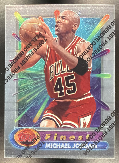 1994-95 Topps Finest Michael Jordan #331 Coating Bulls