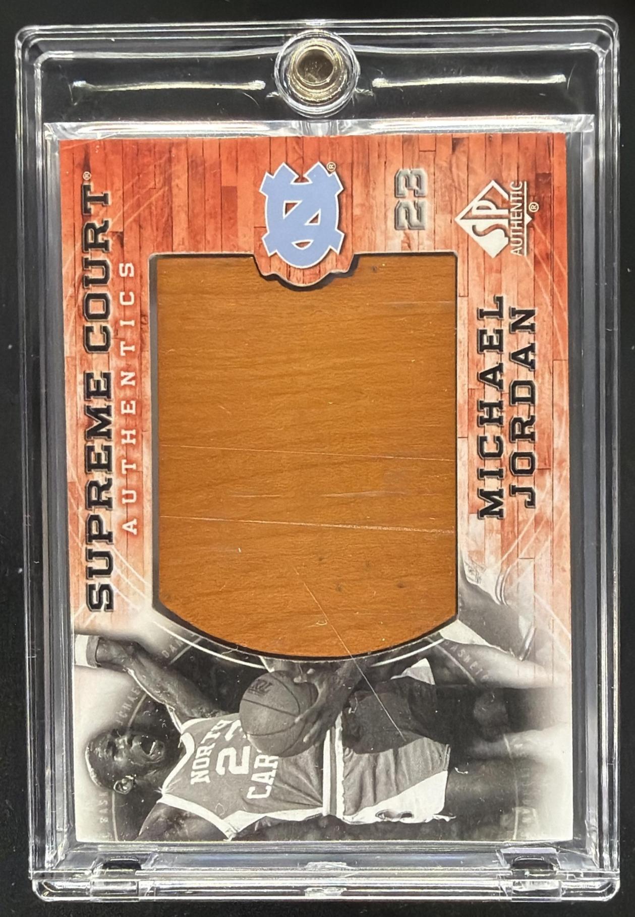 2010-11 SP Game Used Michael Jordan #LOGO-MR Court Relic