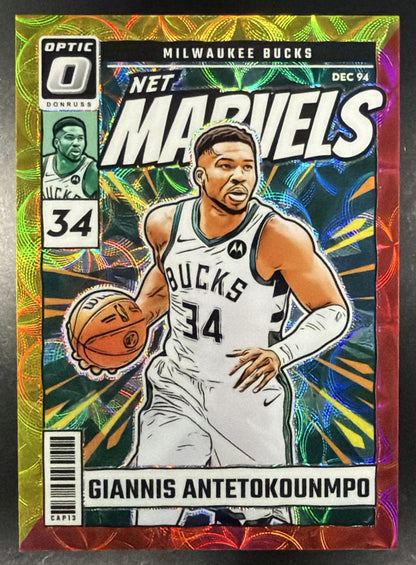 2024-25 Panini Donruss Optic Giannis Antetokounmpo #6 Net Marvels