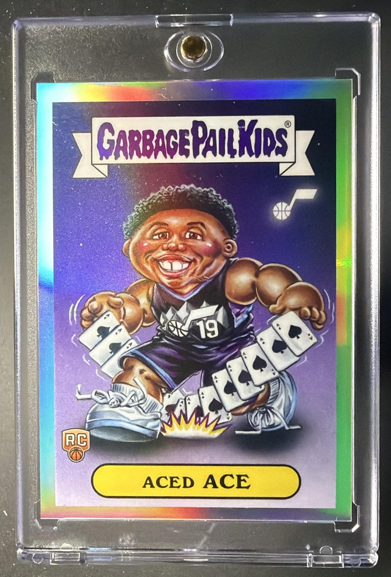 2025-26 Bowman Ace Bailey #BGP-2 Garbage Pail Kids GPK RC SSP