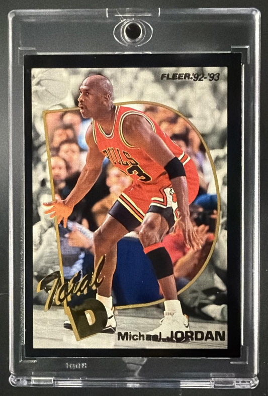1992-93 Fleer Michael Jordan #5 All Stars Total D