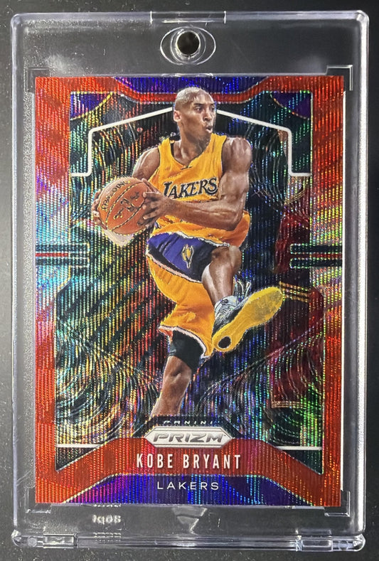 2019-20 Panini Prizm Kobe Bryant #8 Prizm Ruby Wave
