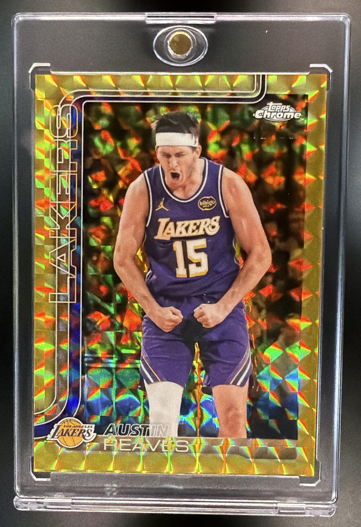 2025-26 Topps Chrome Update Austin Reaves #54 Refractor
