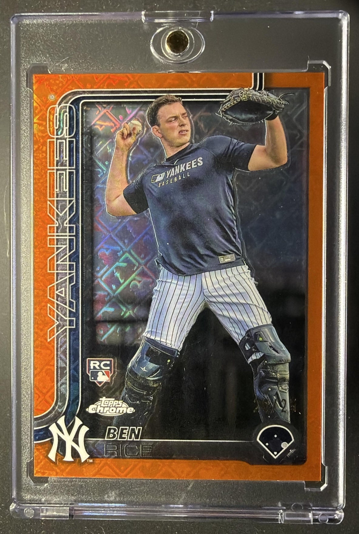 2025 Topps Chrome Ben Rice #139 Image Variation RC