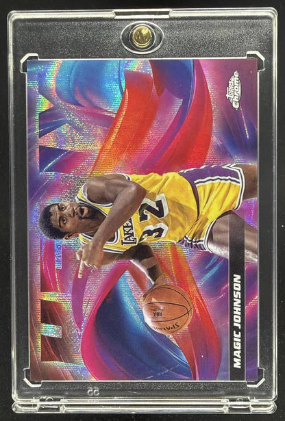2025-26 Topps Chrome #H-8 Magic Johnson Helix