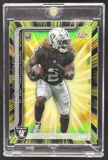 2025 Topps Chrome Ashton Jeanty #RR-3 Radiating Rookies SP RC
