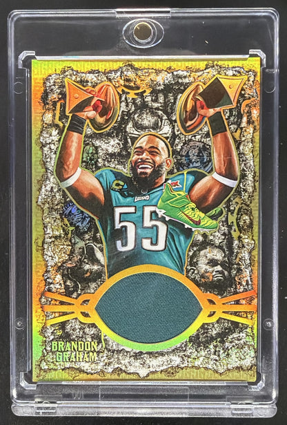 2025 Immortals Brandon Graham Super Bowl Relic Patch /455