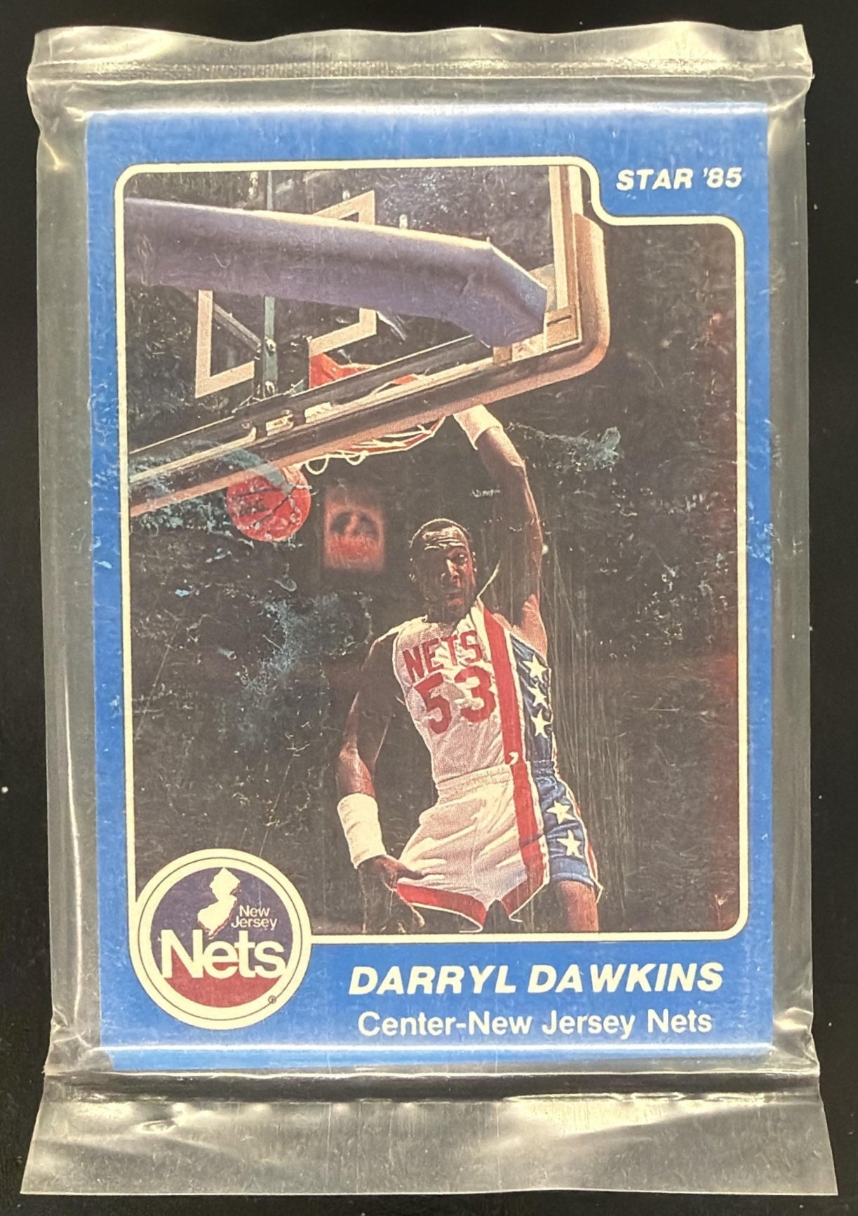 1984-85 Star Darryl Dawkins #88 Sealed Nets