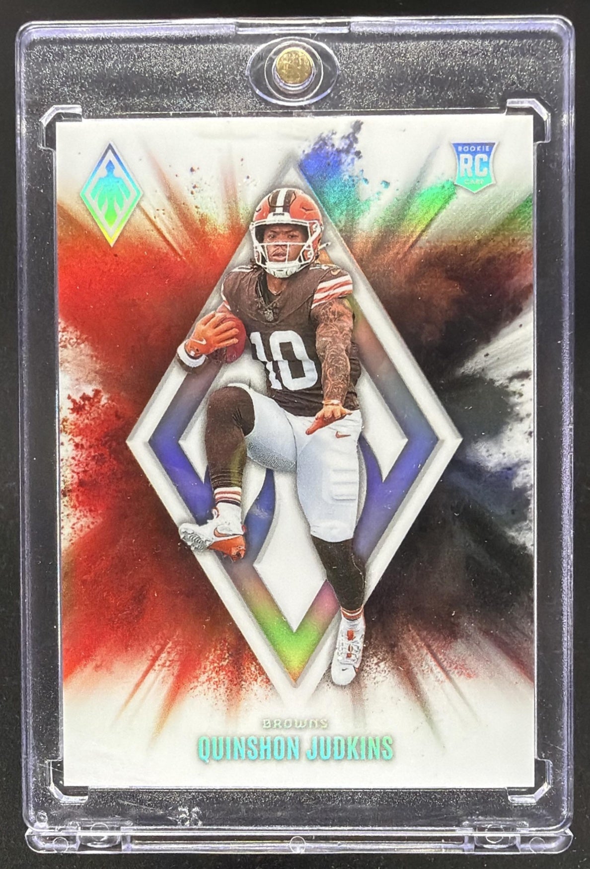 2025 Panini Phoenix Quinshon Judkins #8 Color Blast RC SSP