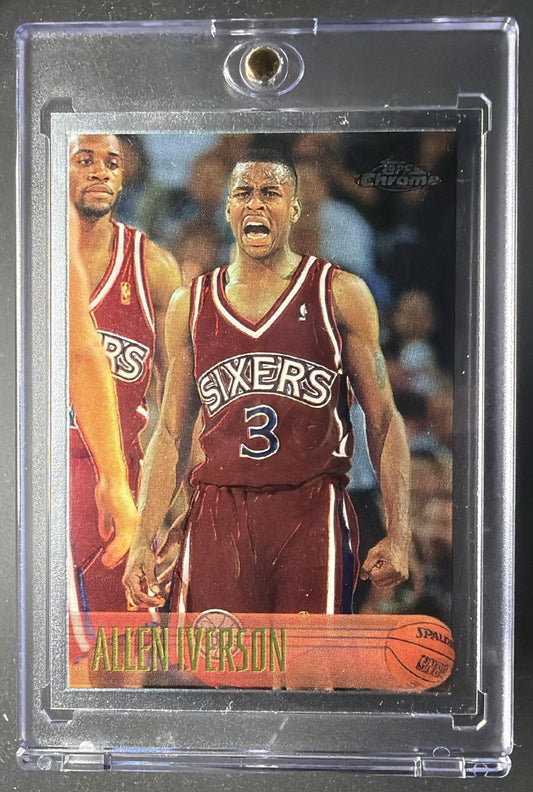 1996-97 Topps Chrome Allen Iverson #171 RC