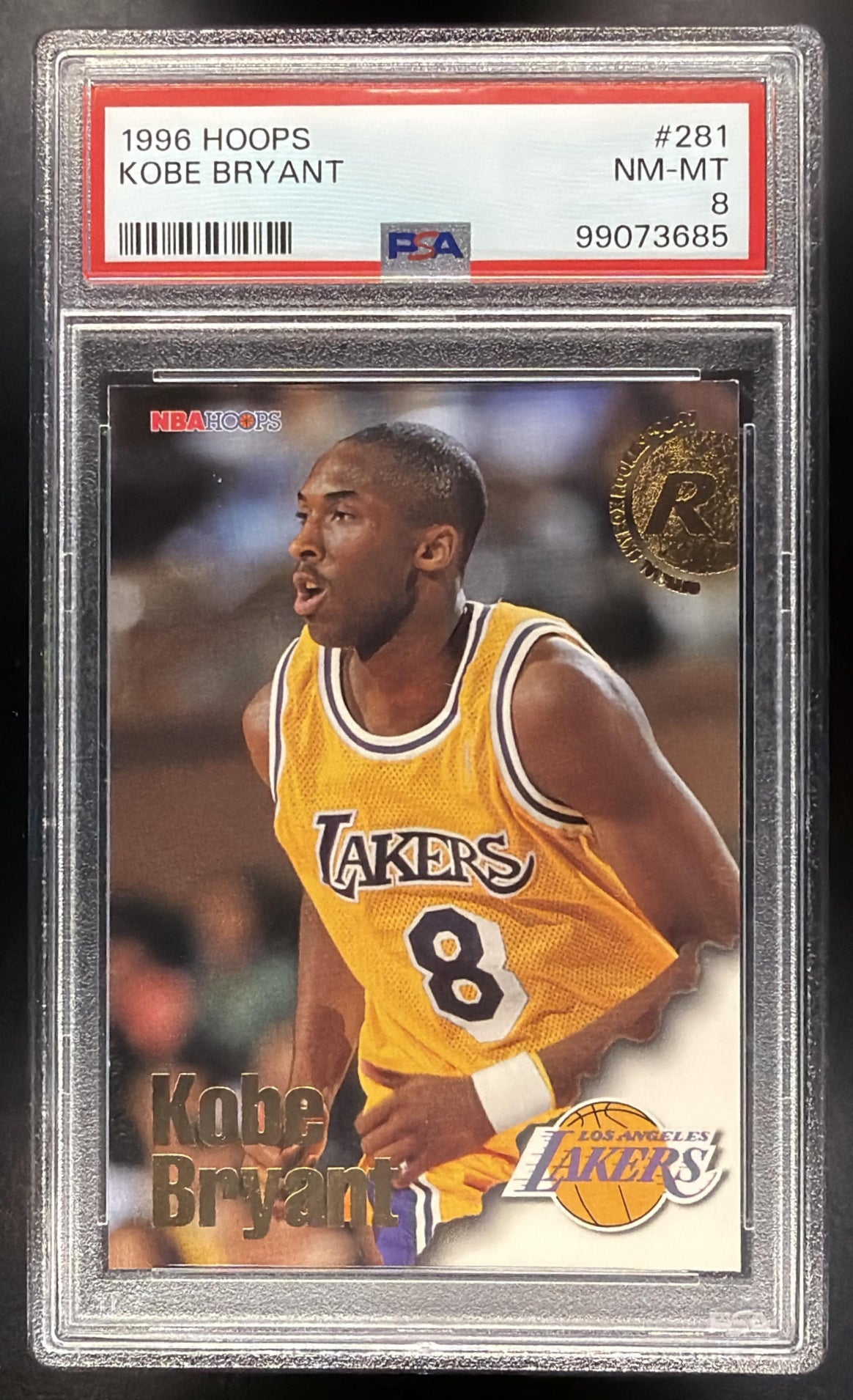 1996-97 Hoops Kobe Bryant #281 RC PSA 8