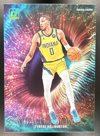 2023-24 Panini Donruss Tyrese Haliburton #11 Night Moves