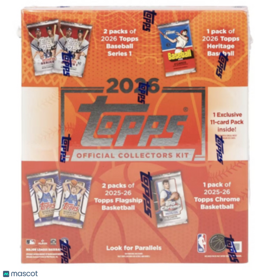 2026 Topps MLB x NBA Official Collector Kit Box