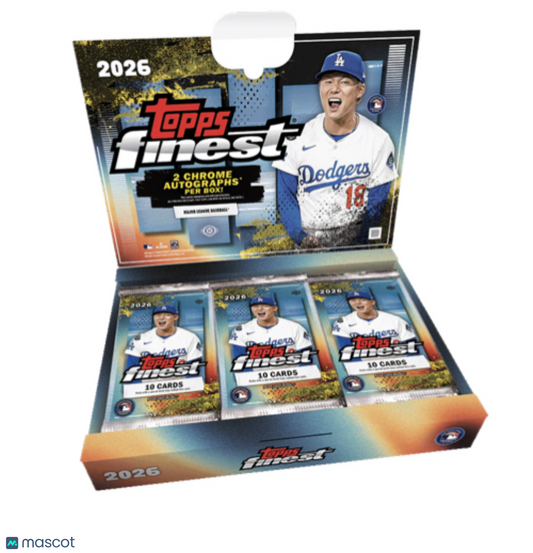 PRE ORDER 2026 Topps Finest Baseball Hobby Box
